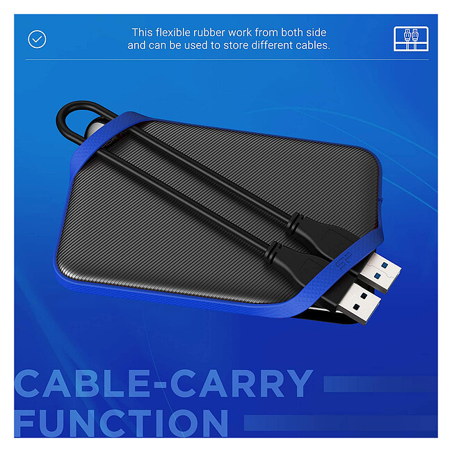 Внешний накопитель Silicon-Power Armor A62 4TB черный (SP040TBPHD62LS3B)