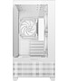 Корпус DeepCool CG380 3F WH ITX без БП белый (R-CG380-WHAGM3-G)