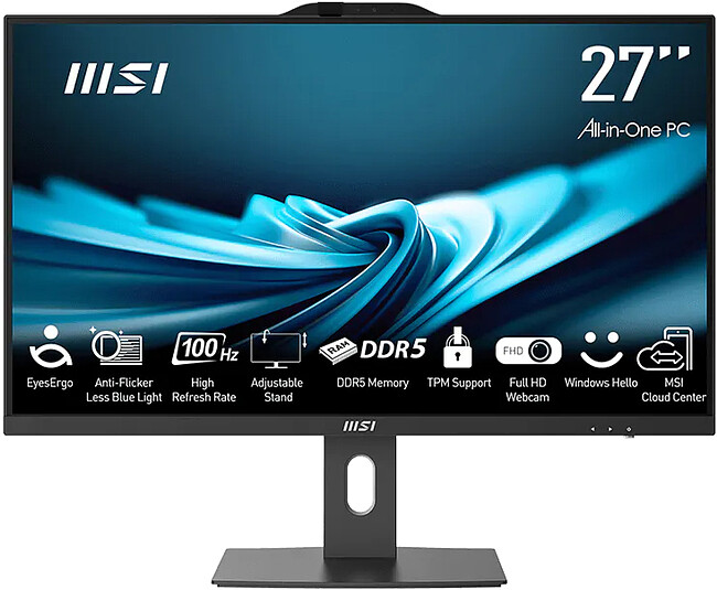Моноблок MSI Pro AP272P 14M AiO Black (9S6-AF8321-1099)