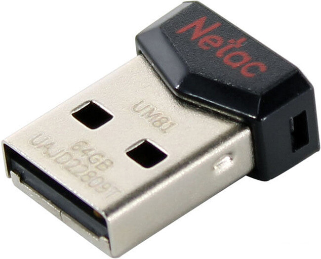 USB Flash-накопитель Netac NT03UM2N-064G-20BK
