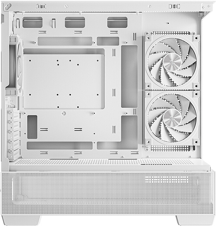 Корпус DeepCool CG380 3F WH ITX без БП белый (R-CG380-WHAGM3-G)