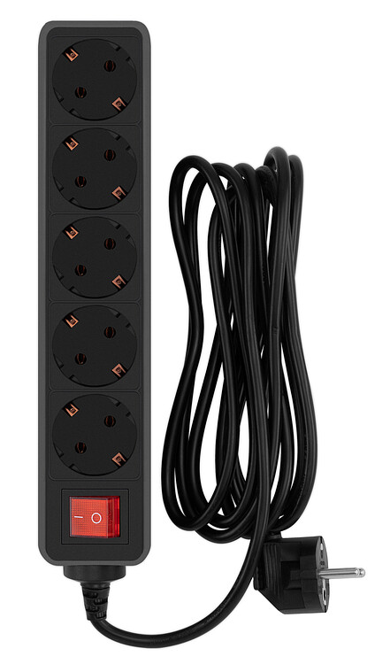 Сетевой фильтр PC Pet AP01006-3-BK черный