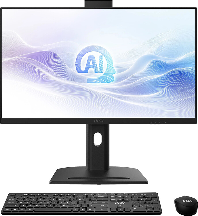 Моноблок MSI Modern AM273QP AI 1UM-089XRU черный (9S6-AF0111-089)