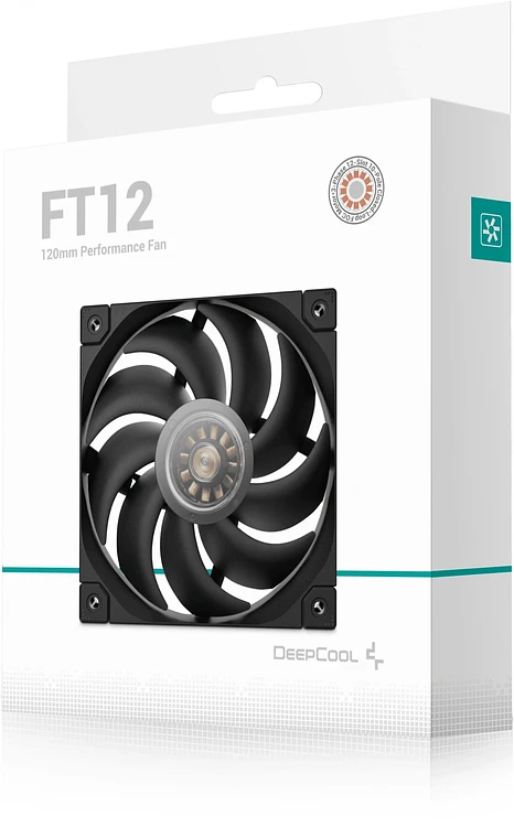 Вентилятор для корпуса DeepCool FT12 черный (R-FT12-BKWPN1-G)