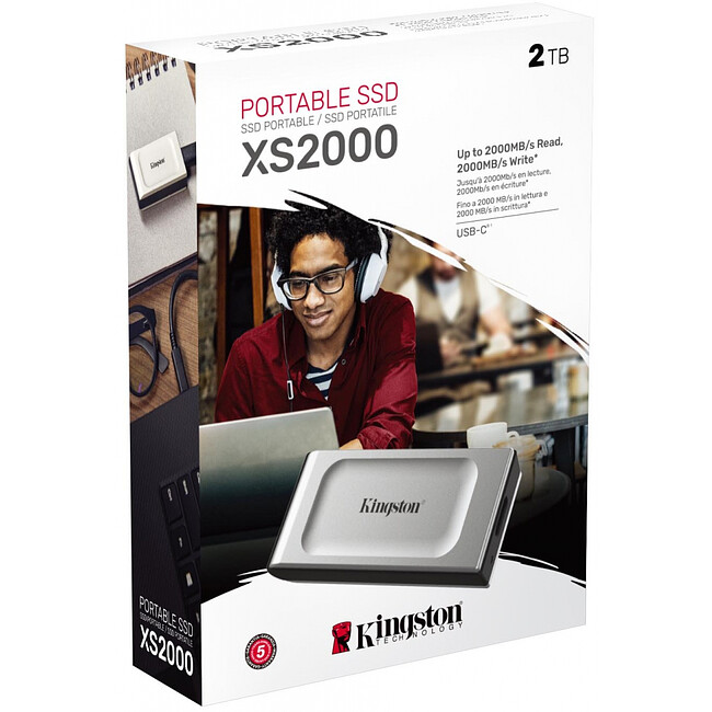 Внешний накопитель Kingston XS2000 2TB (SXS2000/2000G)
