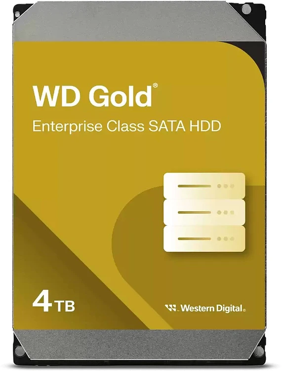 Жесткий диск WD Desktop Gold 512E 4TB (WD4004FRYZ)