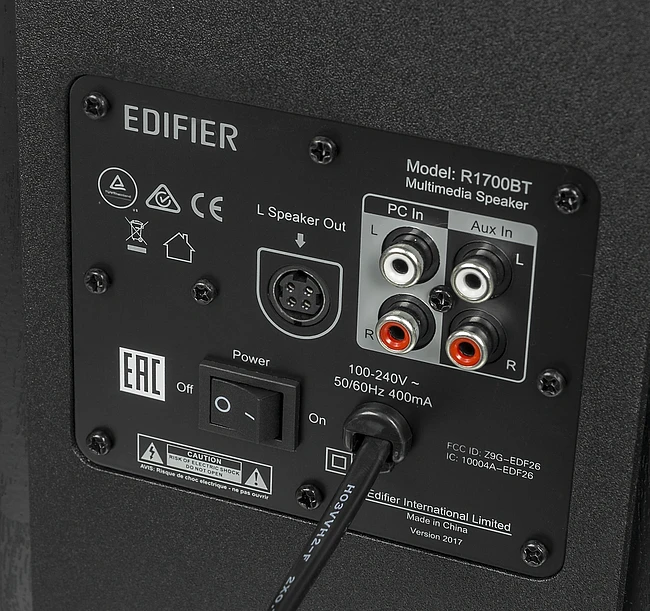 Акустика Edifier R1700BT черный