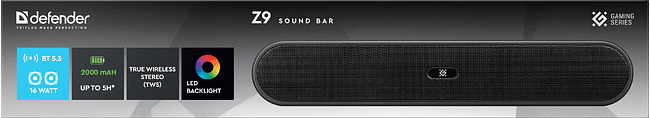 Саундбар Defender Z9 Black (65229)
