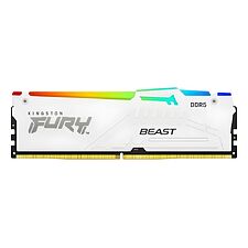 Оперативная память Kingston Fury Beast White Expo RGB DDR5 32GB (KF560C36BWEA-32)