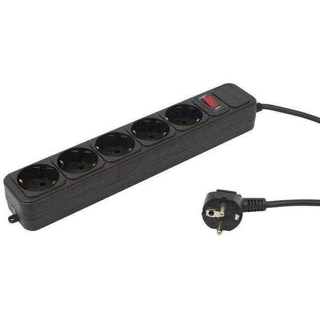 Сетевой фильтр PC Pet AP01006-3-BK черный