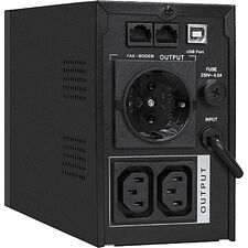 Источник бесперебойного питания ExeGate SpecialPro Smart LLB-1000.LCD.AVR.1SH.2C13.RJ.USB (EX292788RUS)