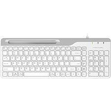Клавиатура A4Tech Fstyler Slim белый/серый (FK25)