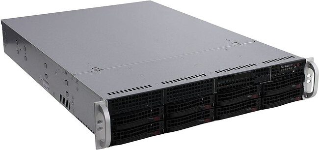 Корпус SuperMicro CSE-825TQC-R1K03LPB черный