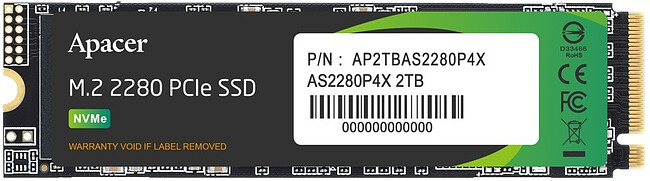 SSD диск Apacer AS2280P4X 256GB (AP256GAS2280P4X-1) SSD диск Apacer AS2280P4X 256GB (AP256GAS2280P4X-1)