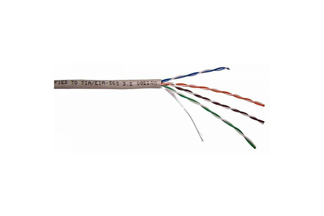 Кабель информационный TWT TWT-5EUTP-XS/100 серый Кабель информационный TWT TWT-5EUTP-XS/100 серый