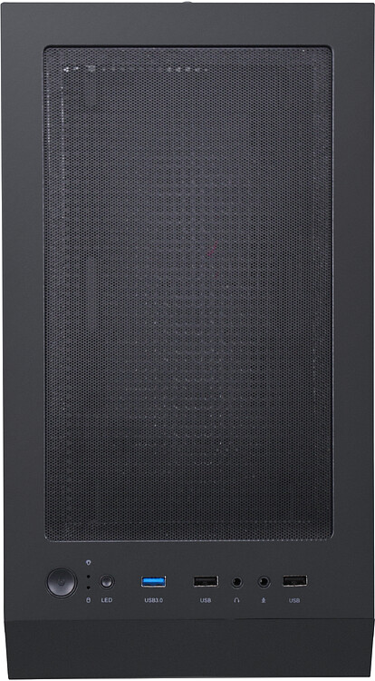 Корпус HAFF Rush mATX без БП Black
