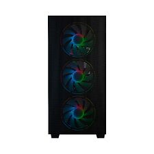 Корпус HAFF Fancy mATX без БП черный