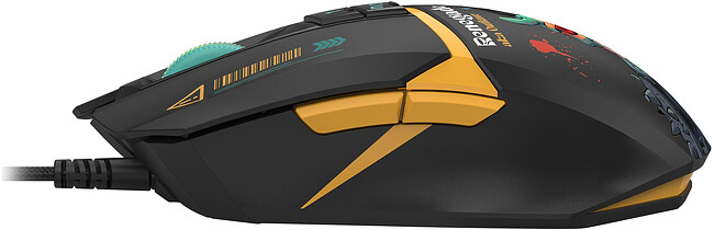 Мышь Bloody W63 Max Renegade черный/рисунок