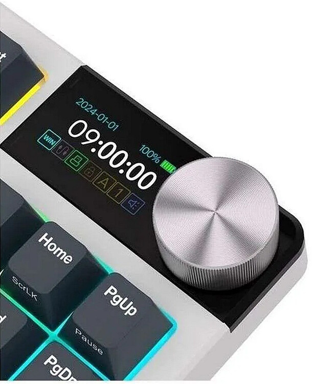 Клавиатура Royal Kludge RK S85 White Night/Cloud switch