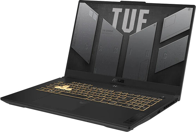 Ноутбук ASUS TUF Gaming F17 FX707VJB-HX125W Mecha Gray (90NR0MY5-M00570)