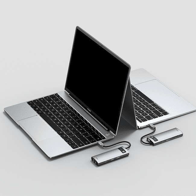 USB-хаб Baseus Metal Gleam Gray (CAHUB-CV0G)