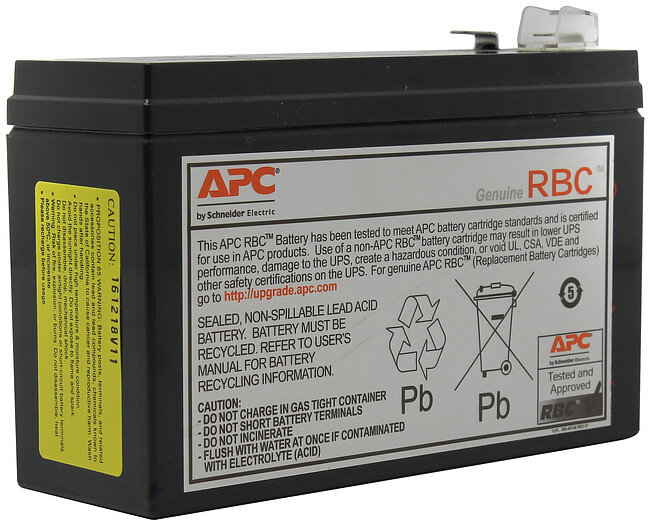 Аккумулятор для ИБП APC APCRBC106 Аккумулятор для ИБП APC APCRBC106