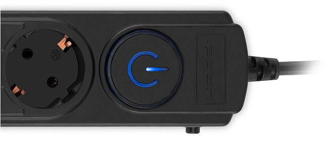 Сетевой фильтр Ippon BK-6-EU-3-10-B черный