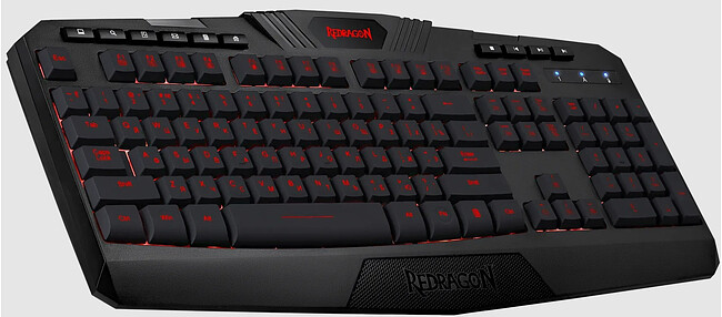Клавиатура Redragon Нагре Wireless черный (73167)