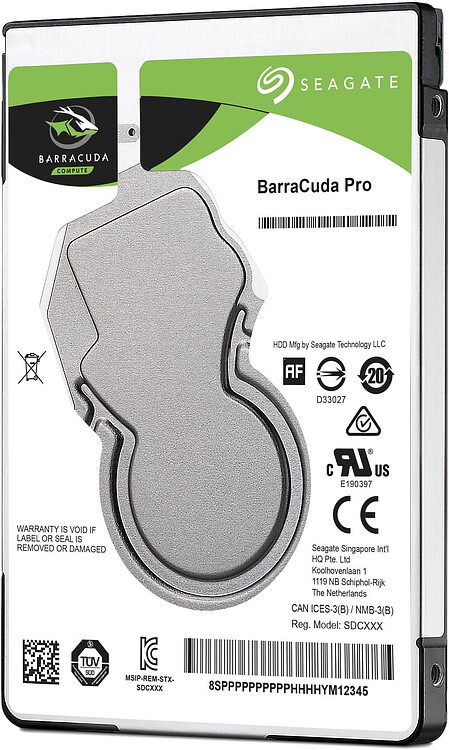 Жесткий диск Seagate 1TB Barracuda Pro 7200rpm (ST1000LM049)