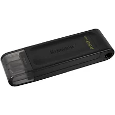 USB Flash-накопитель Kingston Data Traveler 70 Type-C 256Gb черный (DT70/256GB)
