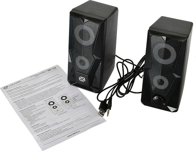 Акустика Oklick OK-127 черный