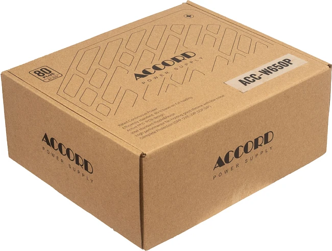 Блок питания Accord ATX 650W 80 Plus White (ACC-W650P)