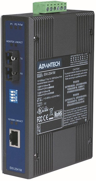 Медиаконвертер Advantech EKI-2541M-AE Медиаконвертер Advantech EKI-2541M-AE