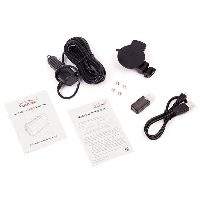 Автомобильный видеорегистратор Sho-Me A12-GPS/GLONASS WI-FI черный