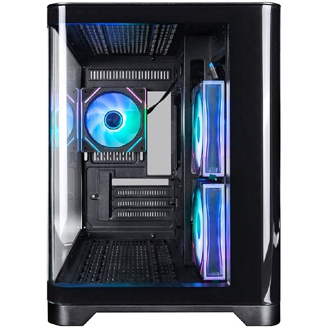 Корпус 1stPlayer UV6 без БП Black (UV6-BK-2FC7R-1FC7)