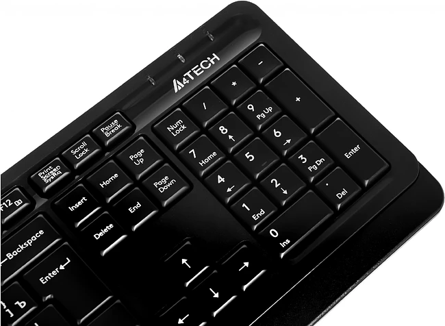 Набор периферии A4Tech Fstyler FG1012 черный/серый