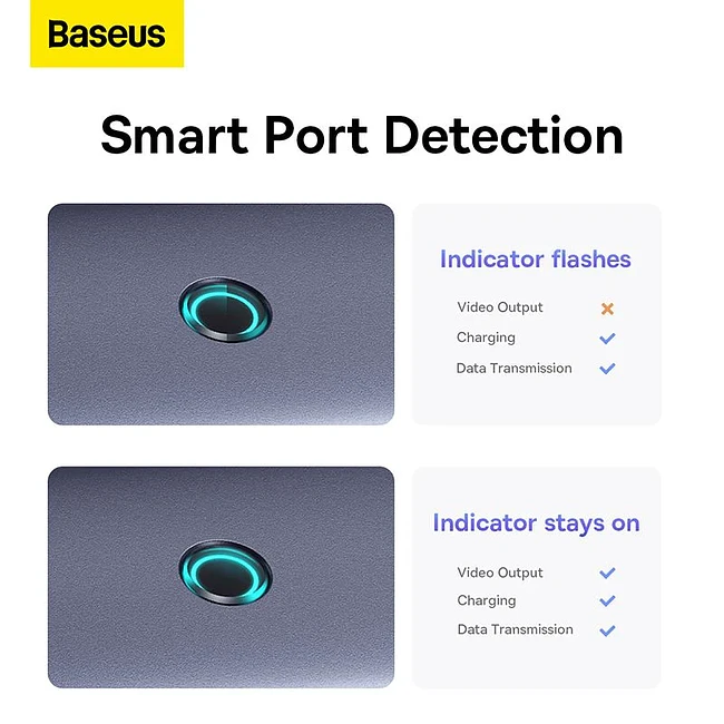 Док-станция Baseus UltraJoy BS-OH112 Space Grey (B00052805813-00)