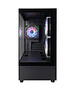Корпус 1stPlayer Mi5 без БП Black (Mi5-BK-2FC7R-1FC7)