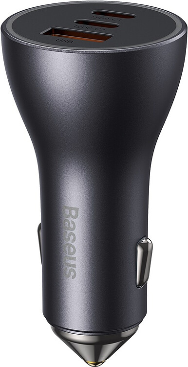 Автомобильное зарядное Baseus CGJP010013 Dark Gray