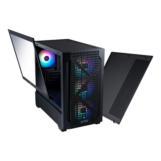 Корпус XPG Lander 300 без БП Black (LANDER300MAA-BKCWW)