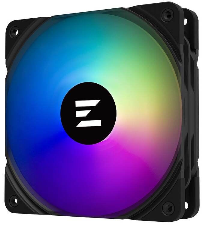 Вентилятор для корпуса Zalman ZM-AF120 ARGB Black Вентилятор для корпуса Zalman ZM-AF120 ARGB Black
