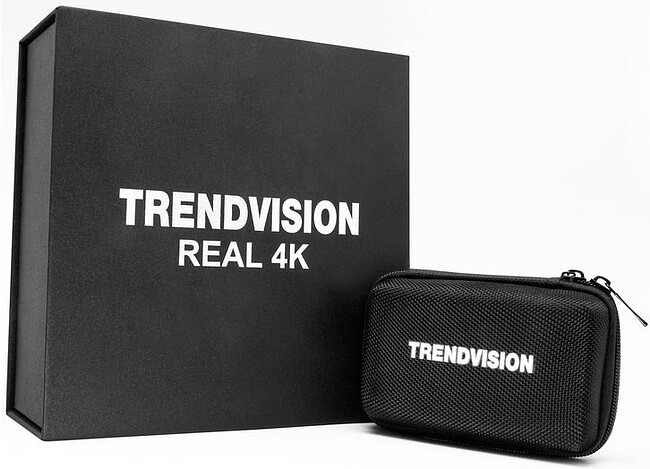 Автомобильный видеорегистратор Trendvision Hybrid Signature Real 4K Max черный