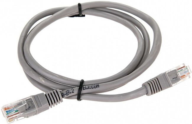 Патч-корд Telecom Patch UTP Cat5E 1 m NA102--1M Grey