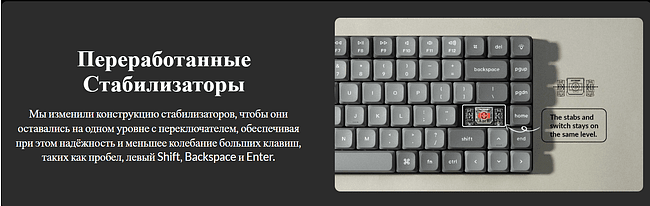 Клавиатура Keychron QMK K3 Max Brown Switch (K3M-H3-RU)