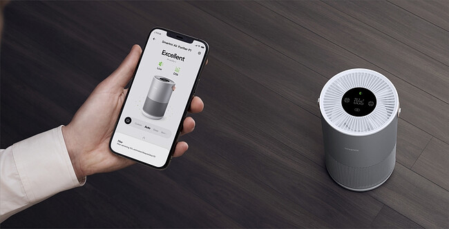 Очиститель воздуха Smartmi Air purifier P1 Silver (ZMKQJHQP12)