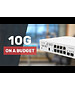 Коммутатор MikroTik CSS610-8G-2S+IN