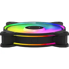 Вентилятор для корпуса Cooler Master MF120 Halo2 ARGB черный (MFL-B2DN-21NP2-R2)