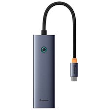 USB-хаб Baseus BS-OH108 Space Grey (B0005280A813-03)