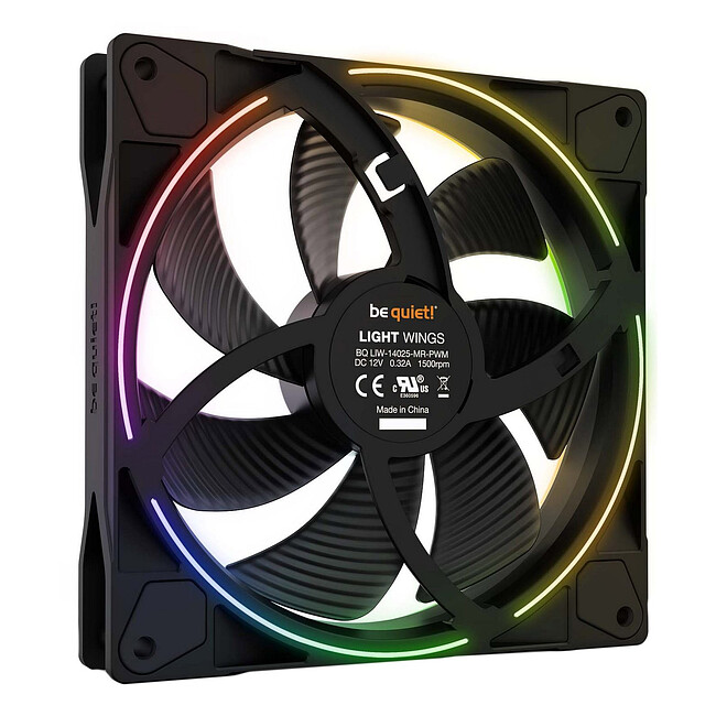 Вентилятор для корпуса be quiet! Light Wings 140mm PWM Triple Pack (BL078)