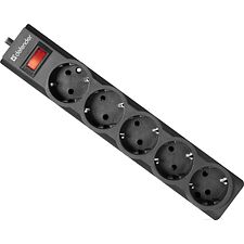 Сетевой фильтр Defender ES Largo 3 черный (99498)